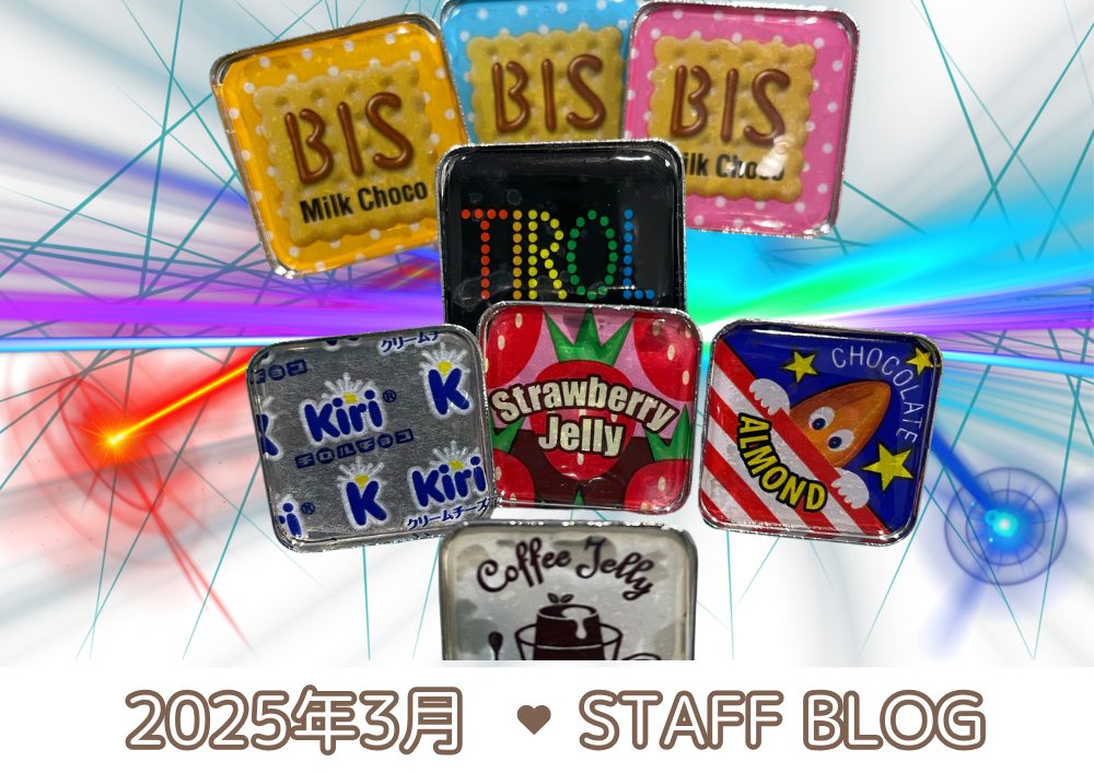 簡単♪チロルチョコの個包装アレンジグッズ紹介~part①~ピンズ