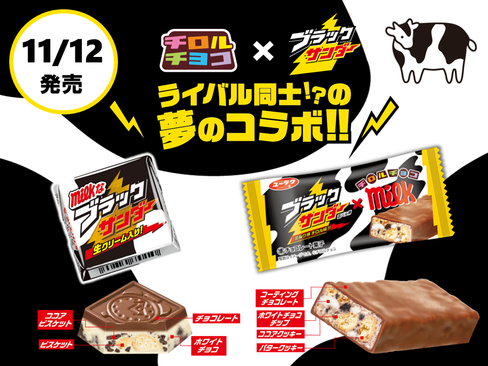 新商品「ミルクなブラックサンダー」