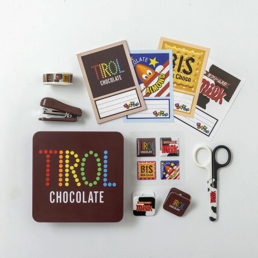 チロルチョコ ステーショナリーセット BOOK