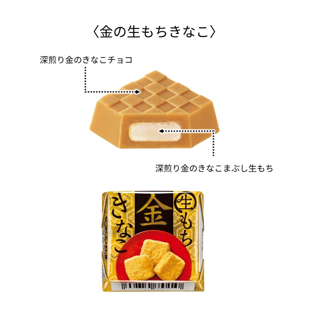 チロルチョコ〈金の生もちきなこ〉30個入