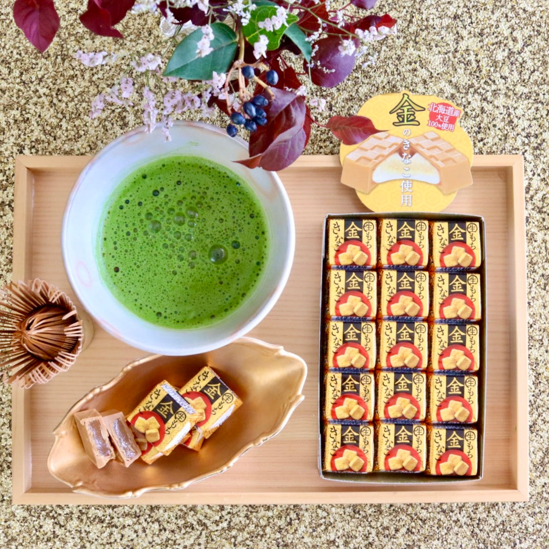 チロルチョコ〈金の生もちきなこ〉