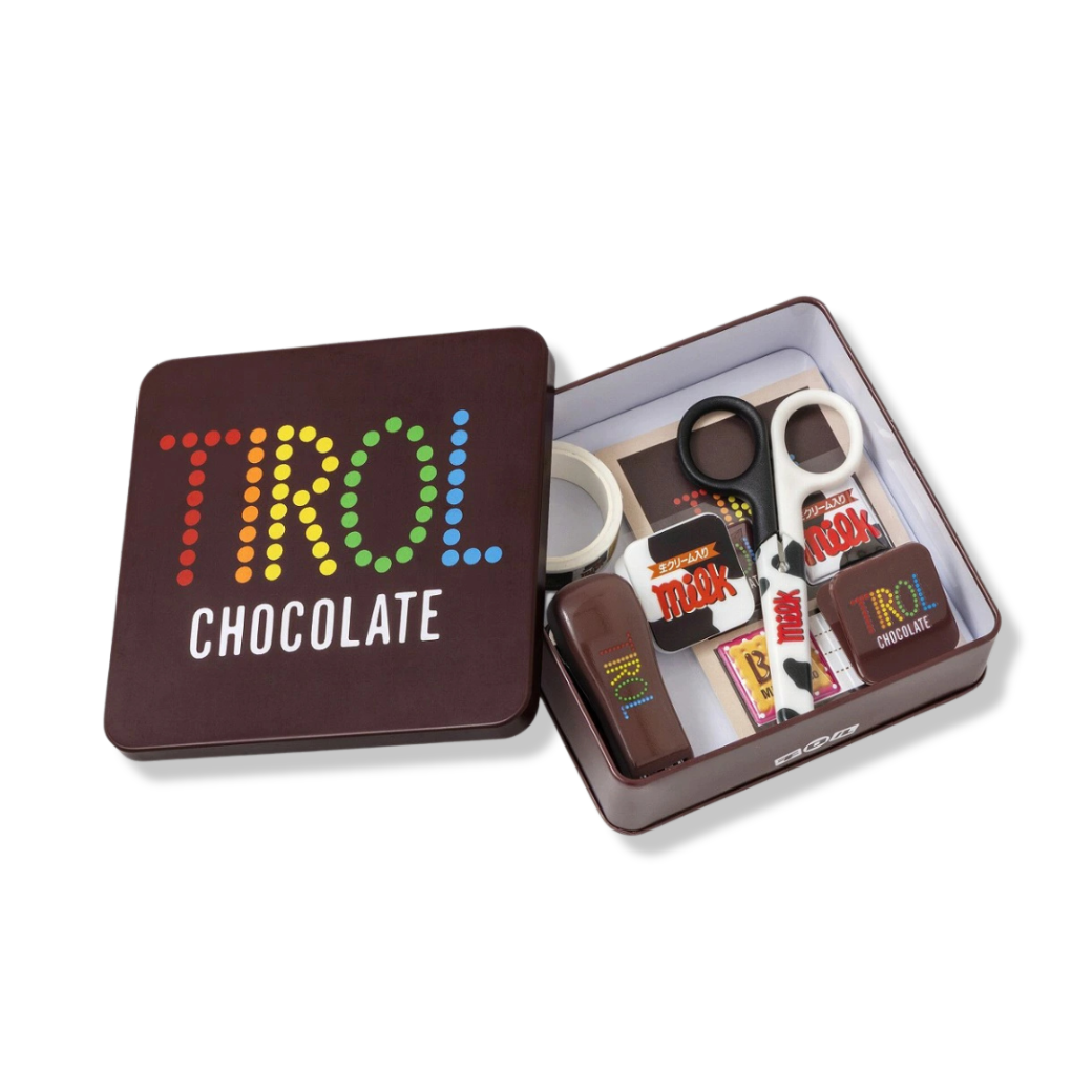 【予約商品】チロルチョコ ステーショナリーセット BOOK（12/25以降出荷予定）