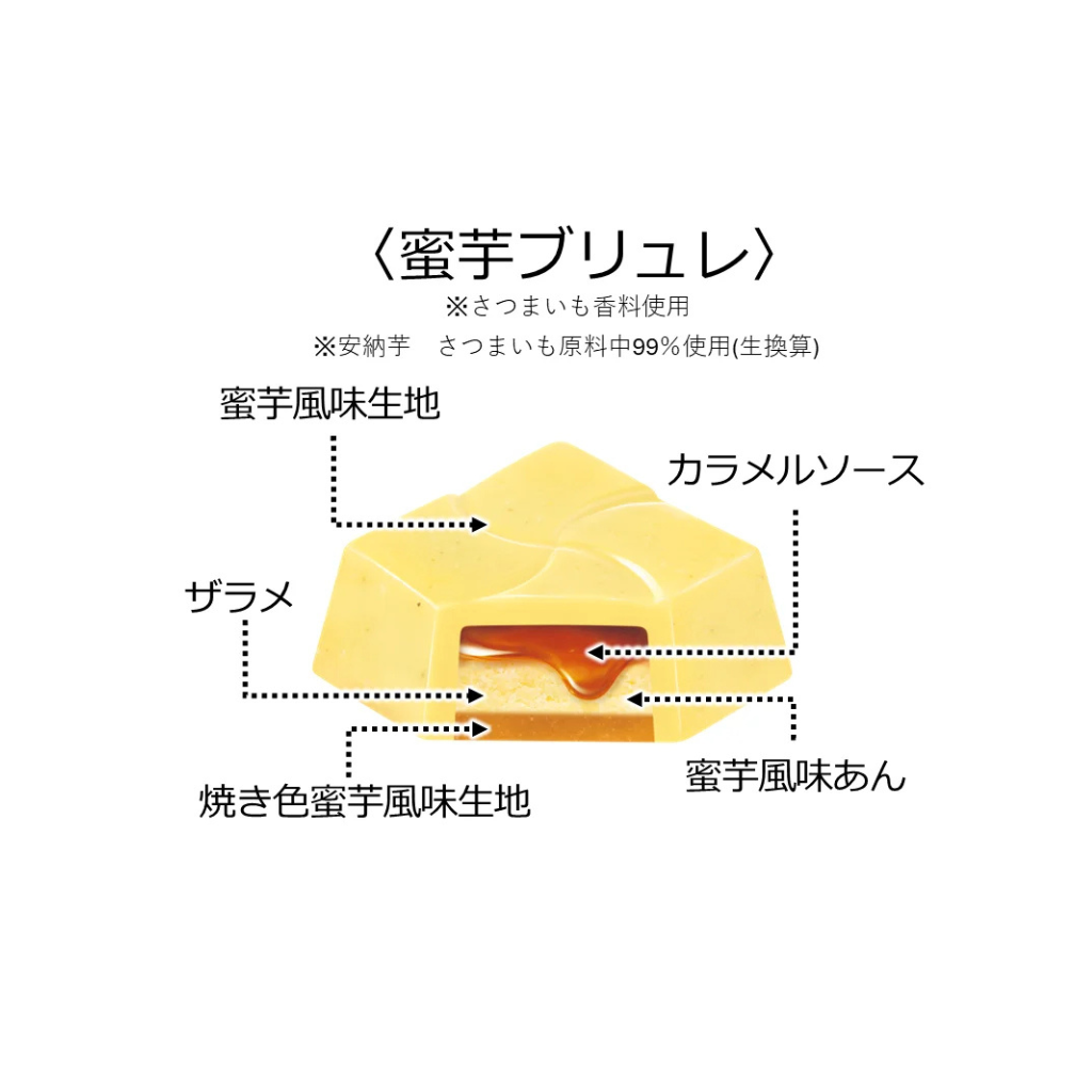 蜜芋ブリュレ〈袋〉1箱（10袋）