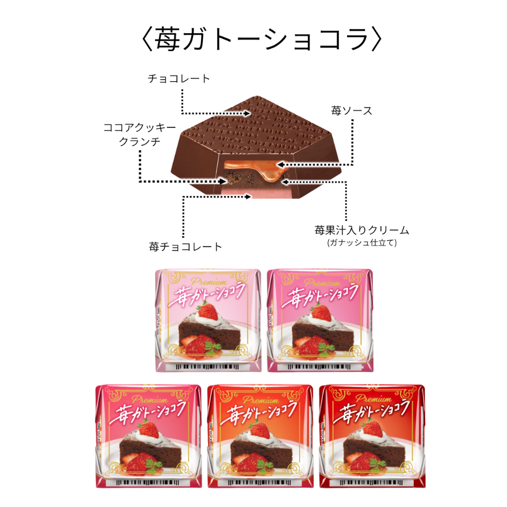 チロルチョコ〈苺ガトーショコラ〉 30個入